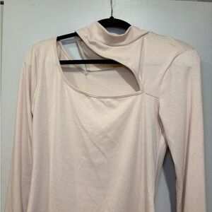 Lush Cream Long Sleeve Women's Top